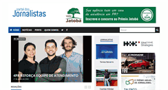 Desktop Screenshot of portaldosjornalistas.com.br